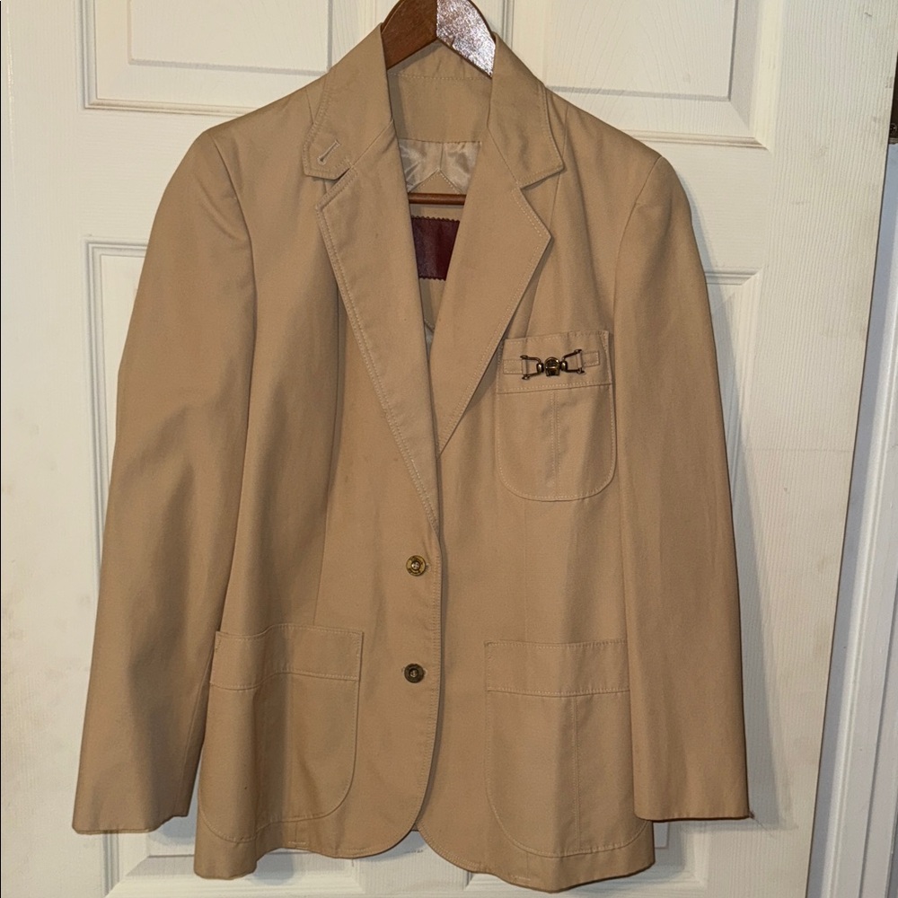 Vintage Aigner khaki‎ blazer